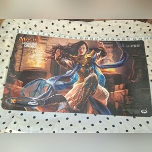 Signed Magic The Gathering MTG Narset Transcendent Table Playmat Ultra Pro